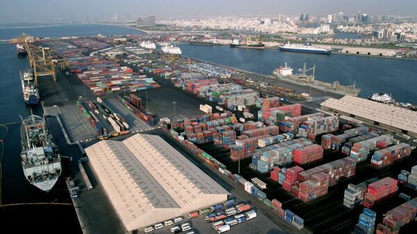ميناء دبي - سبوتنيك عربي