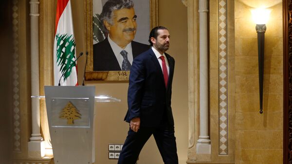 رئيس الوزراء اللبناني المستقيل سعد الحريري - سبوتنيك عربي