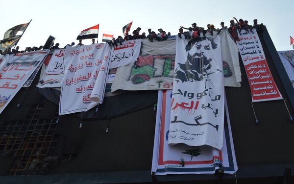 من قلب التظاهرات العراقية - سبوتنيك عربي