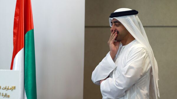 الشيخ عبد الله بن زايد آل نهيان وزير الخارجية والتعاون الدولي في الإمارات - سبوتنيك عربي
