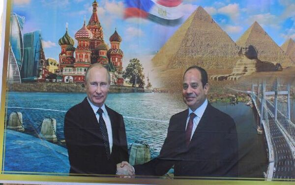 صورة للرئيسين المصري والروسي في فعاليات تدريبات سهم الصداقة بمصر - سبوتنيك عربي