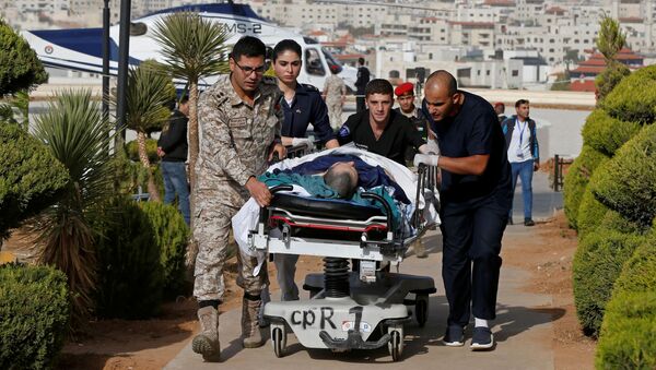 أحد السائحين المصابين في حادث الطعن في الأردن - سبوتنيك عربي