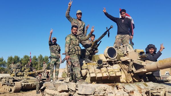 تعزيزات ثقيلة للجيش السوري نحو الحدود - سبوتنيك عربي