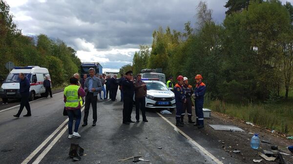 حادث سير في روسيا  - سبوتنيك عربي