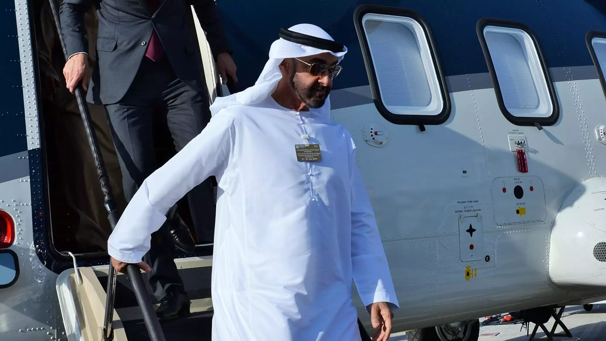 محمد بن زايد يصل إلى الدوحة في "زيارة أخوية"