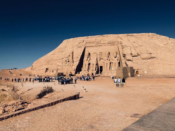 معبد أبو سمبل الأثري في جنوب غرب أسوان، مصر - سبوتنيك عربي