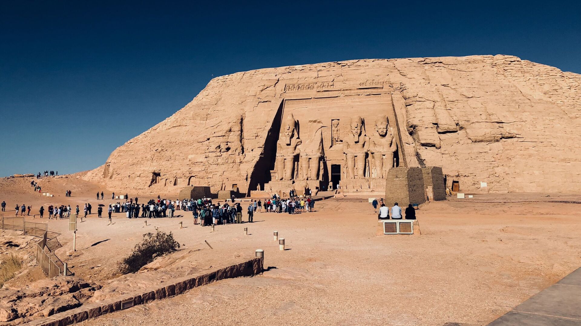 معبد أبو سمبل الأثري في جنوب غرب أسوان، مصر - سبوتنيك عربي, 1920, 17.11.2021