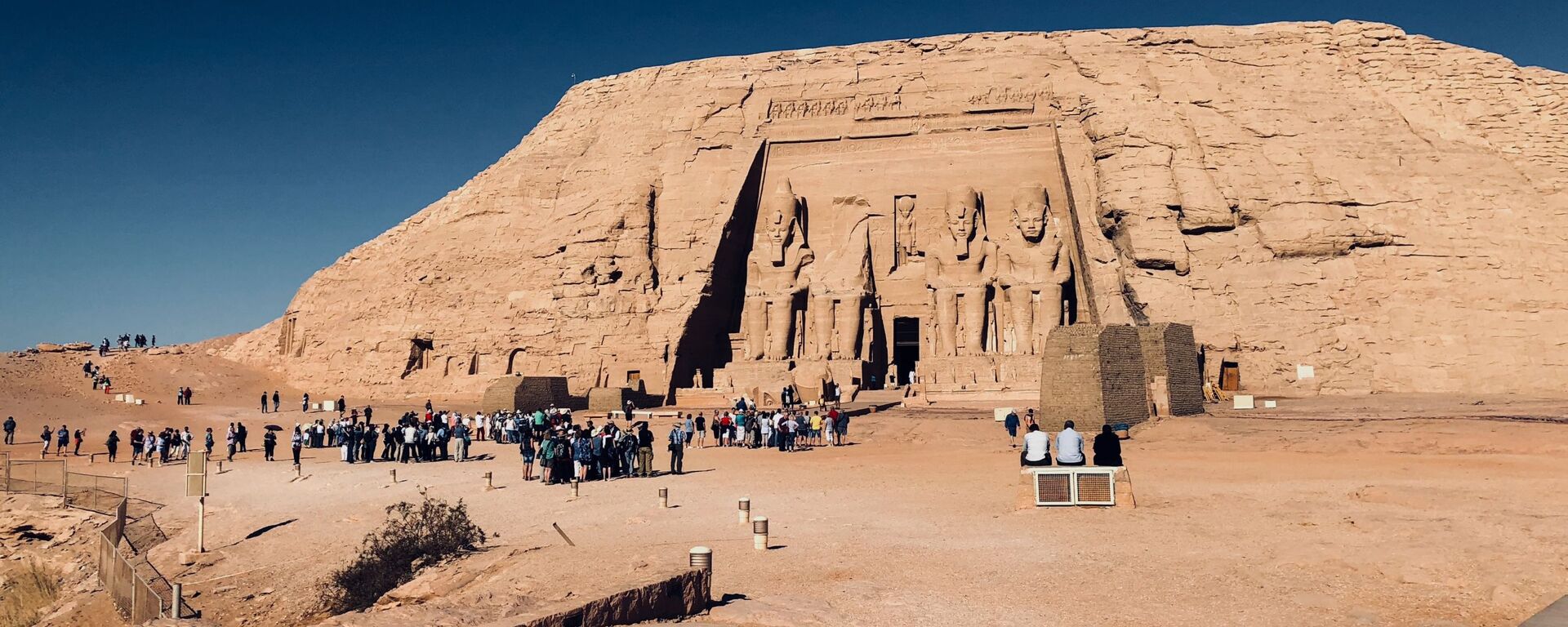 معبد أبو سمبل الأثري في جنوب غرب أسوان، مصر - سبوتنيك عربي, 1920, 16.01.2021
