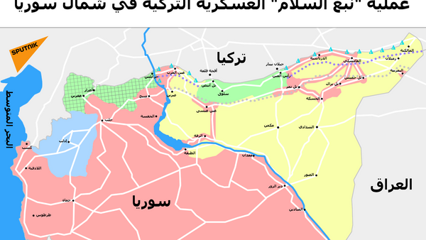 عملية نبع السلام العسكرية التركية في شمال سوريا - سبوتنيك عربي