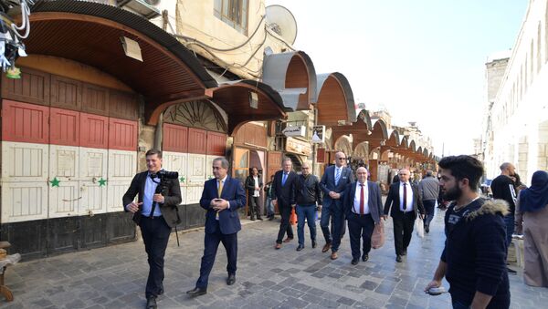 برلمانيون ألمان في دمشق القديمة - سبوتنيك عربي