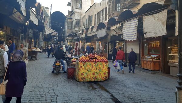 السوق القديم في دمشق  - سبوتنيك عربي