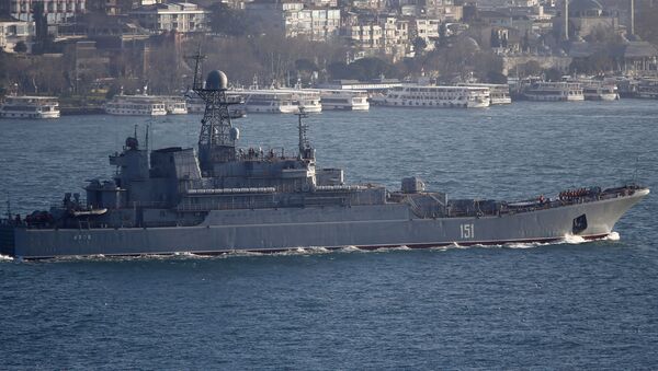 سفينة الإنزال الروسية آزوف - سبوتنيك عربي