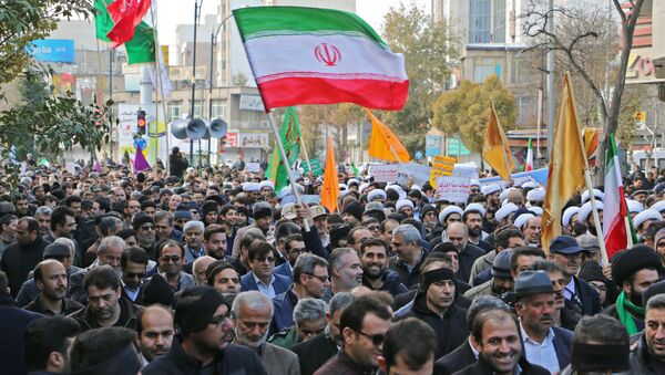 مظاهرات إيران - سبوتنيك عربي