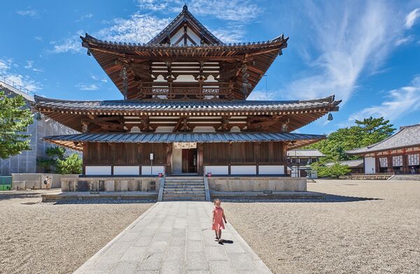 صورة لـمعبد هوريو-جي في اليابان، للمصور سارة راولينسون، التي وصلت إلى نهائي مسابقة التصوير التاريخي لعام 2019 - سبوتنيك عربي