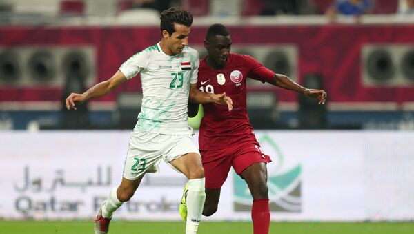 مباراة العراق وقطر في بطولة خليجي 24 - سبوتنيك عربي