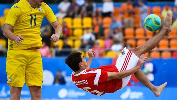 كرة مقصية روسيا كرة قدم شاطئية - سبوتنيك عربي