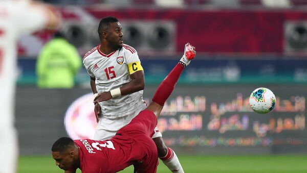 مباراة قطر والإمارات في كأس الخليج - سبوتنيك عربي