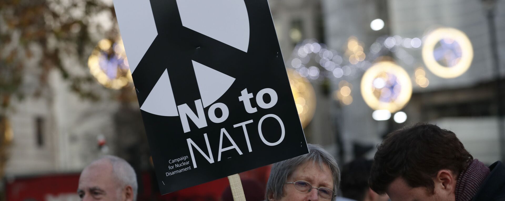 احتجاجات ضد قمة الناتو في لندن، 4 ديسمبر 2019 - سبوتنيك عربي, 1920, 26.02.2022