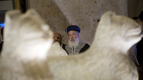 الحاخام الأكبر لأورشليم القدس، شلومو عمار - سبوتنيك عربي