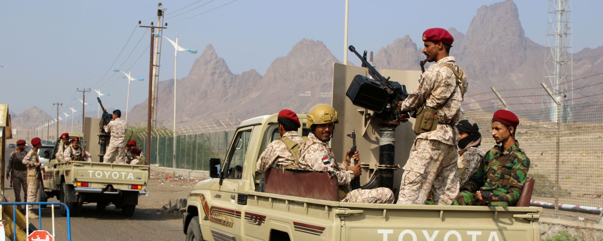 قوات المجلس الانتقالي الجنوبي في عدن، اليمن 10 ديسمبر 2019 - سبوتنيك عربي, 1920, 10.10.2021