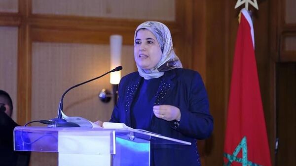 جميلة المصلي وزيرة التضامن والتنمية الاجتماعية والمساواة والأسرة بالمغرب - سبوتنيك عربي