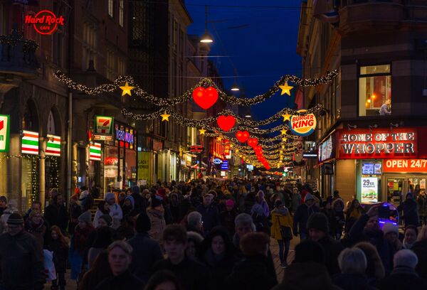 مهرجان أعياد عيد الميلاد ورأس لسنة في كوبنهاغن، هولندا 29 نوفمبر 2019 - سبوتنيك عربي