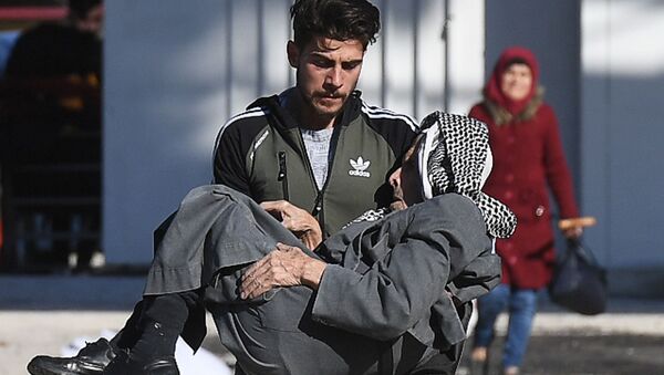 عودة اللاجئين السوريين من تركيا إلى مدينة كسب، سوريا - سبوتنيك عربي
