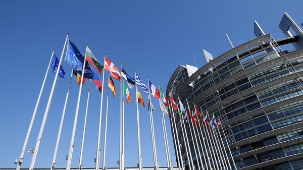 أعلام دول الاتحاد الأوروبي، 2019 - سبوتنيك عربي