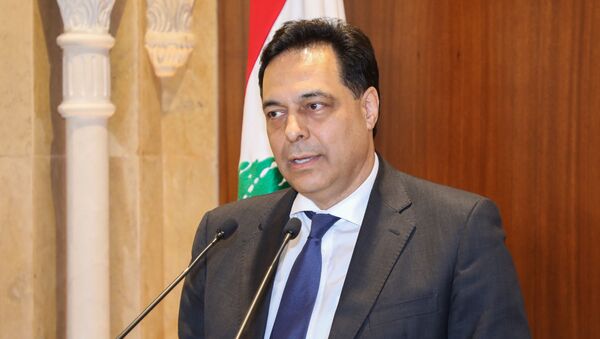  رئيس الحكومة اللبنانية المكلّف حسان دياب، بيروت، لبنان 20 ديسمبر 2019 - سبوتنيك عربي