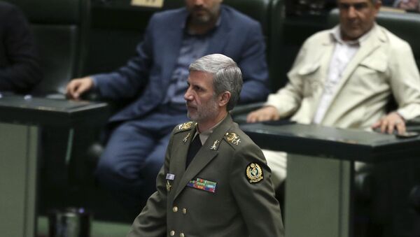 وزير الدفاع الإيراني أمير حاتمي - سبوتنيك عربي