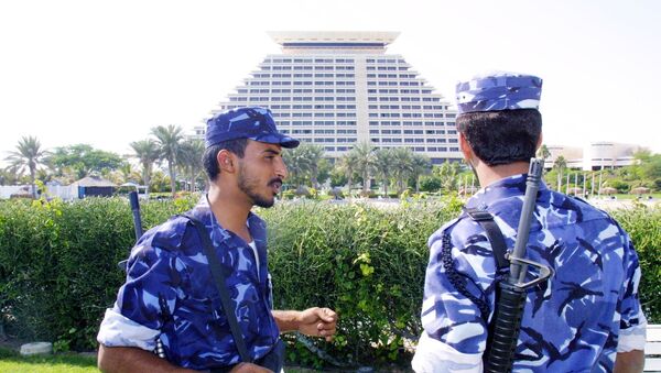 أفراد من الشرطة القطرية - سبوتنيك عربي