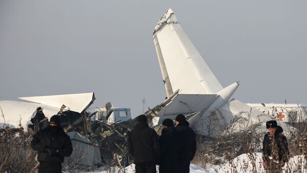 تحطم طائرة في كازاخستان - سبوتنيك عربي