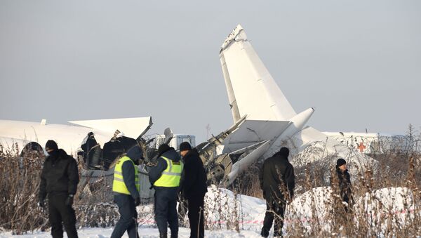  تحطم طائرة في كازاخستان - سبوتنيك عربي