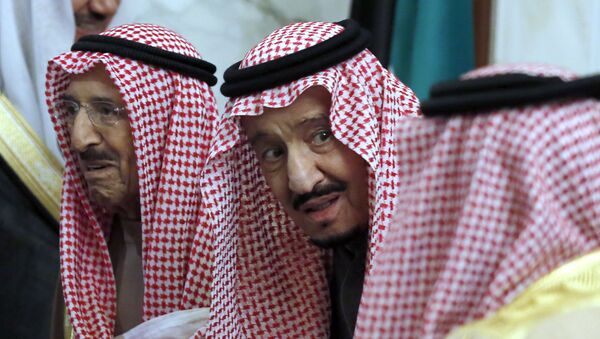 الملك سلمان والشيخ صباح الأحمد في القمة الخليجية الأربعين في الرياض - سبوتنيك عربي