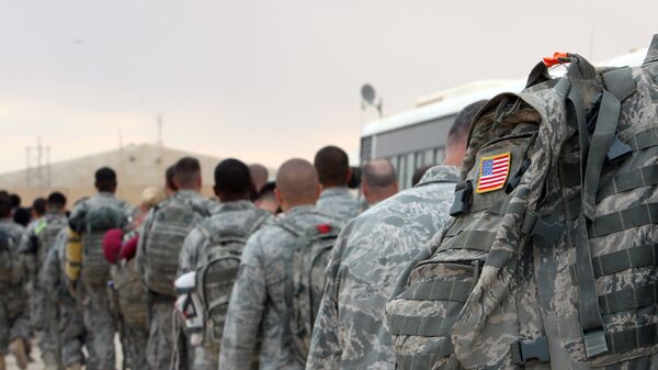 جنود أمريكيين داخل قاعدة عين الأسد في العراق - سبوتنيك عربي