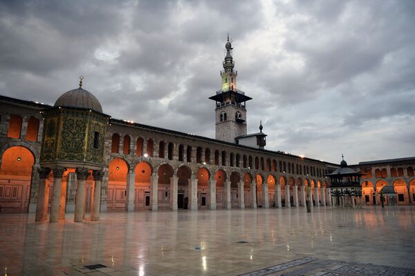 المسجد الأموي في دمشق، 7 يناير 2020 - سبوتنيك عربي