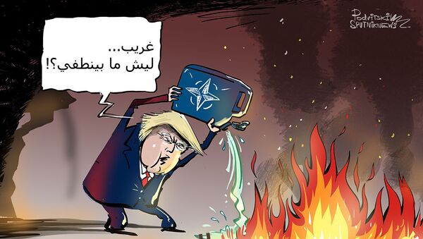 ليسود الأمن والسلام...ترامب يرغب في توسيع الناتو ليشمل منطقة الشرق الأوسط - سبوتنيك عربي