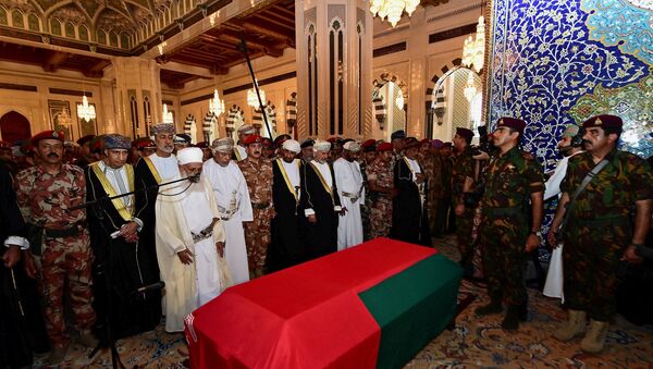 جنازة السلطان قابوس في مسقط - سبوتنيك عربي