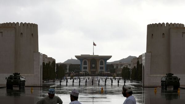 القصر السلطاني بعد وفاة السلطان قابوس بن سعيد في مسقط - سبوتنيك عربي