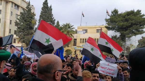 عشائر الحسكة وفعالياتها تطالب أمريكا بمغادرة سوريا فورا - سبوتنيك عربي