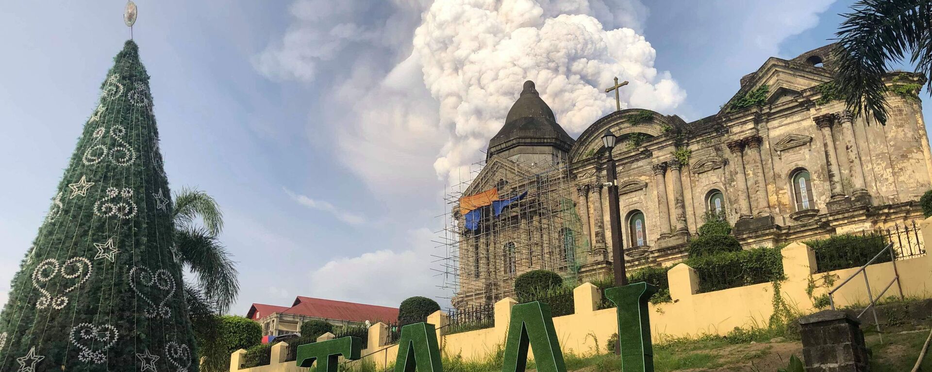 ثوران بركان تال في مانيلا، الفلبين 12 يناير 2020 - سبوتنيك عربي, 1920, 14.01.2020