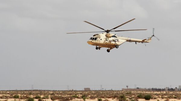 مروحية Mi-17 تابعة للقوات المسلحة المصرية - الجيش المصري - سبوتنيك عربي