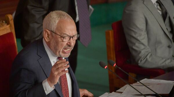 رئيس البرلمان التونسي راشد الغنوشي - سبوتنيك عربي