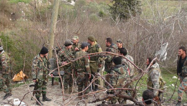 جندو الجيش السوري في ريف اللاذقية - سبوتنيك عربي