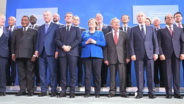 الزعماء المشاركون في مؤتمر برلين حول ليبيا - سبوتنيك عربي