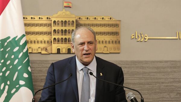 وزير الإعلام اللبناني جمال جراح - سبوتنيك عربي