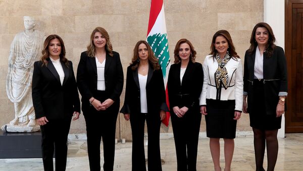 الوزيرات في الحكومة اللبنانية الجديدة- لبنان - سبوتنيك عربي