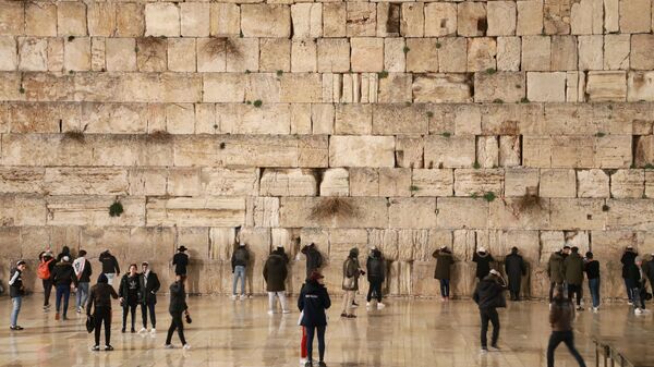 حائط البراق (المبكى)، القدس القديمة، 20 يناير 2020 - سبوتنيك عربي