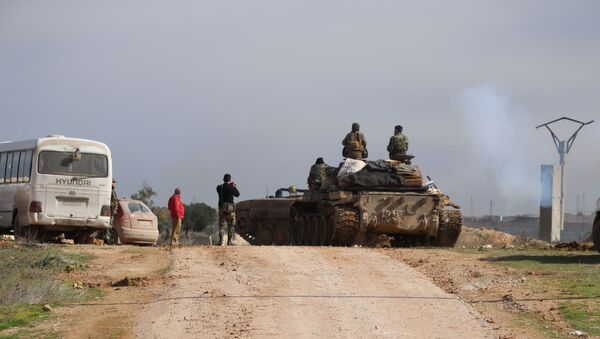 الجيش السوري في جبهات ريف حلب الجنوبي - سبوتنيك عربي