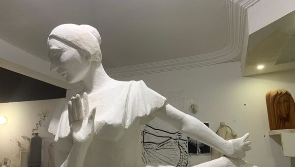 تمثال راقصة الباليه الروسية آنا بافلوفا - سبوتنيك عربي